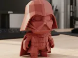 Darth Vader Low Poly-0