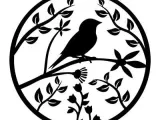 along bird wall art-0