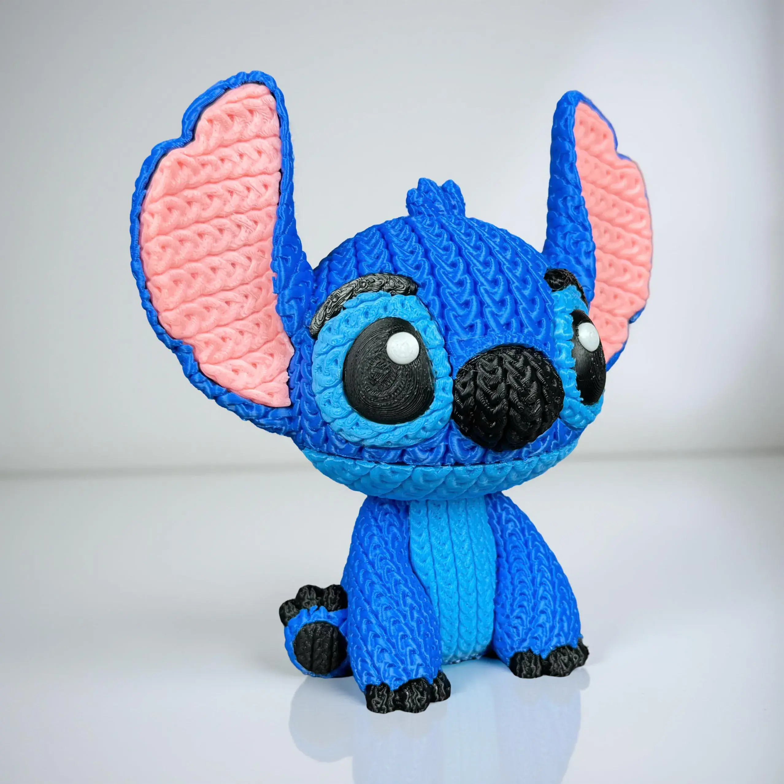 Stitch Knitted - Crochet - Sitting Version - Multiparts