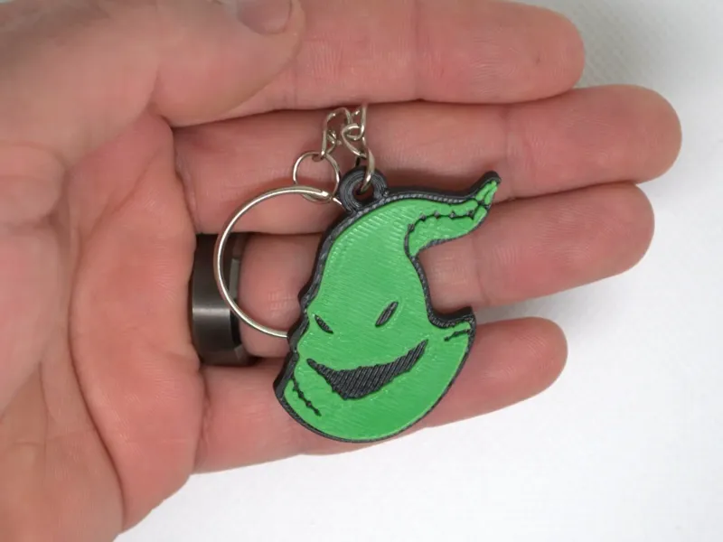Oogie Boogie Nightmare Before Christmas Keychain