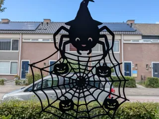 Halloween Spider Window!