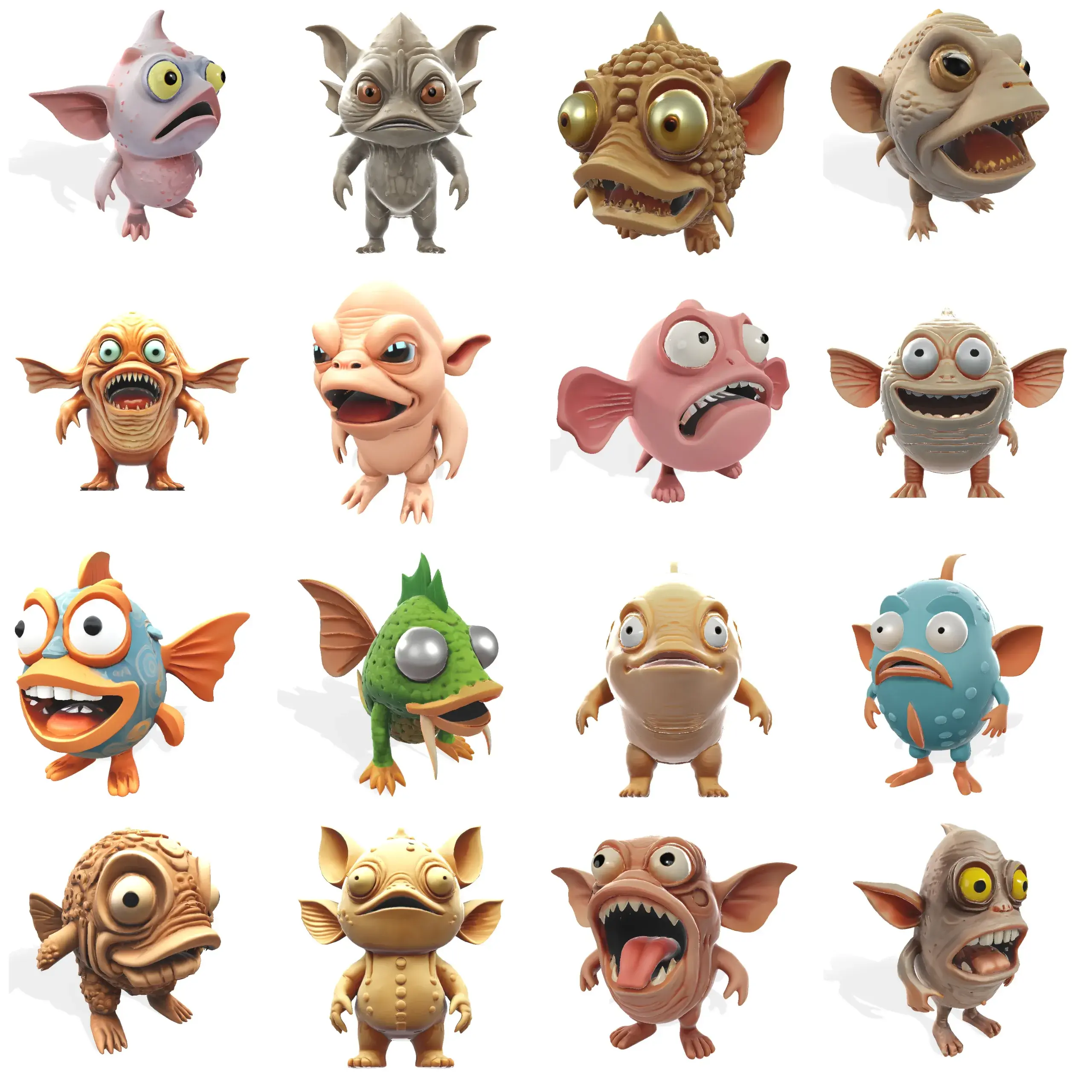 WhimsiFish AI Creature Collection