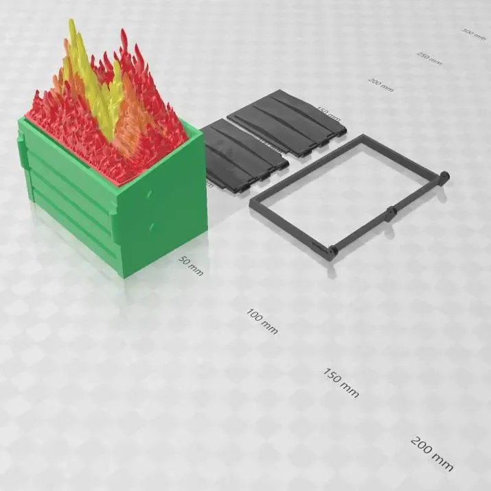 Dumpster fire G gage