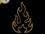 Simple Flame Symbol - 2D Art-0