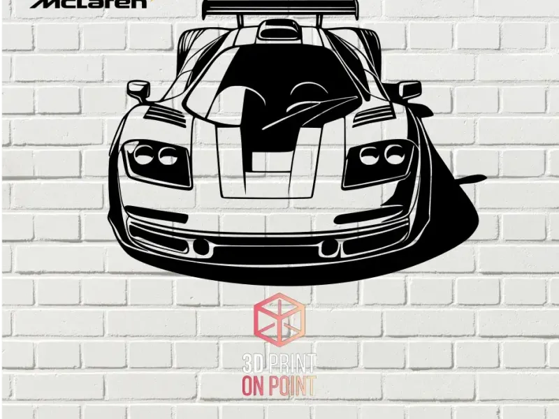 MCLAREN F1 - 2D WALL ART #2