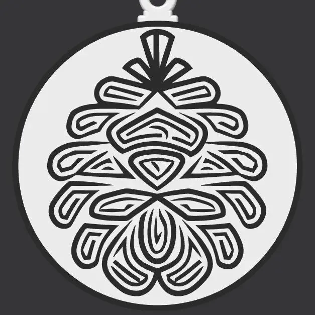 Pinecone Ornament