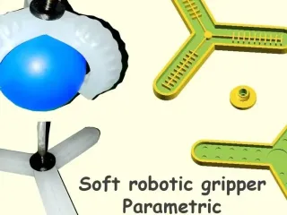 Mold for Soft actuator/gripper