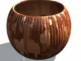 Round Curved High Quality 3D Printer New Design Flower N0- 3-3
