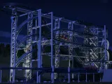 3D Roller Coaster Flashback Track Model-7