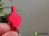 Mini Flip Middle Finger Keychain-6
