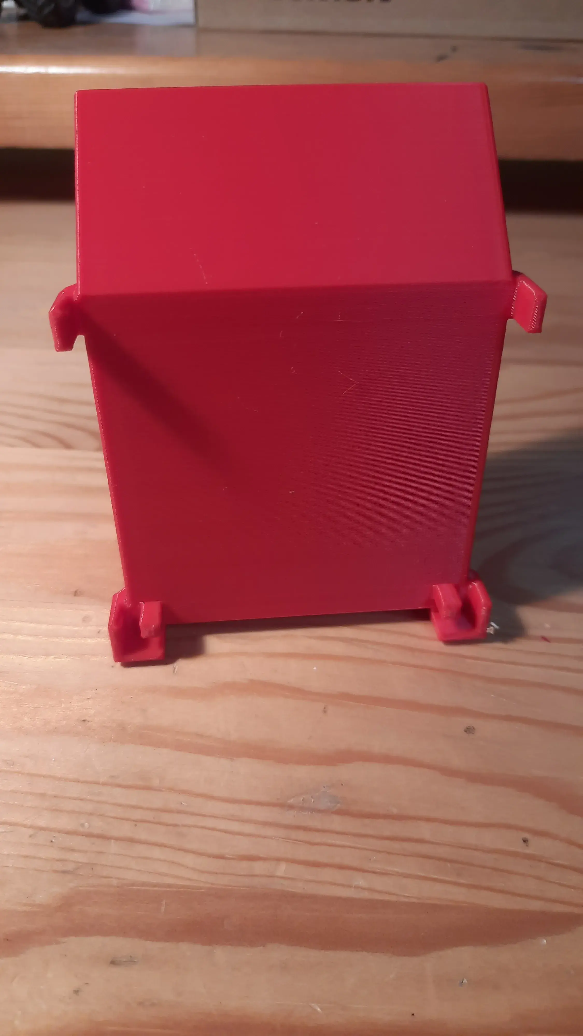 Shelf of modular boxes