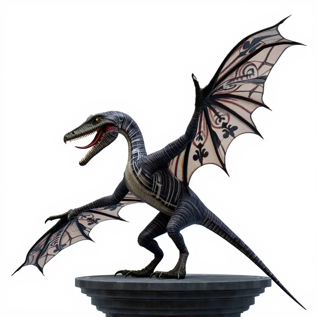 Characters Creatures STL Descarga 8 Gothic Roaring Pteranodon Characters Creatures STL Descarga 8 Gothic Roaring Pteranodon