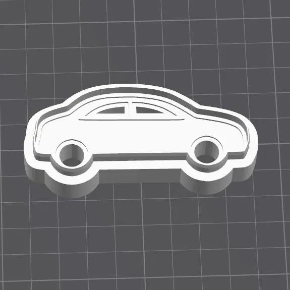 3D Printer Files | 3MF File | Car Cookie Cutter | Creality Cloud