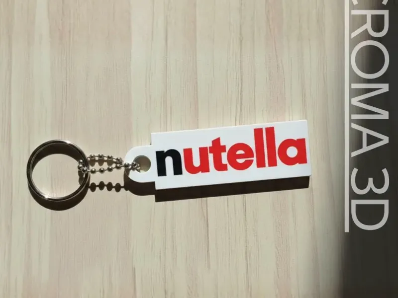 Nutella keychain - multicolor