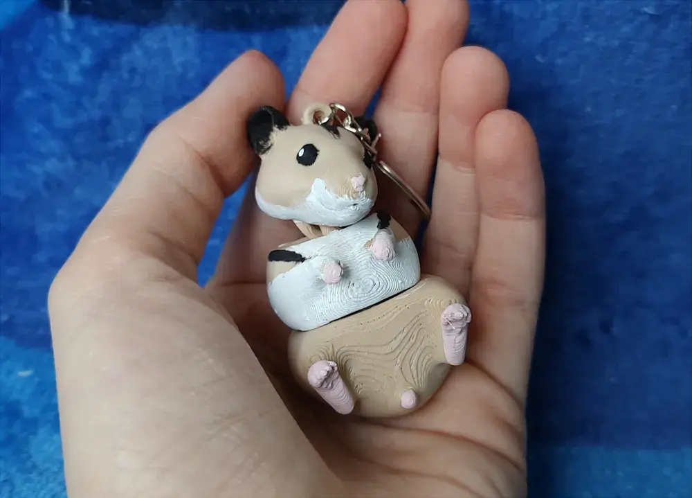 Hamster Keychain