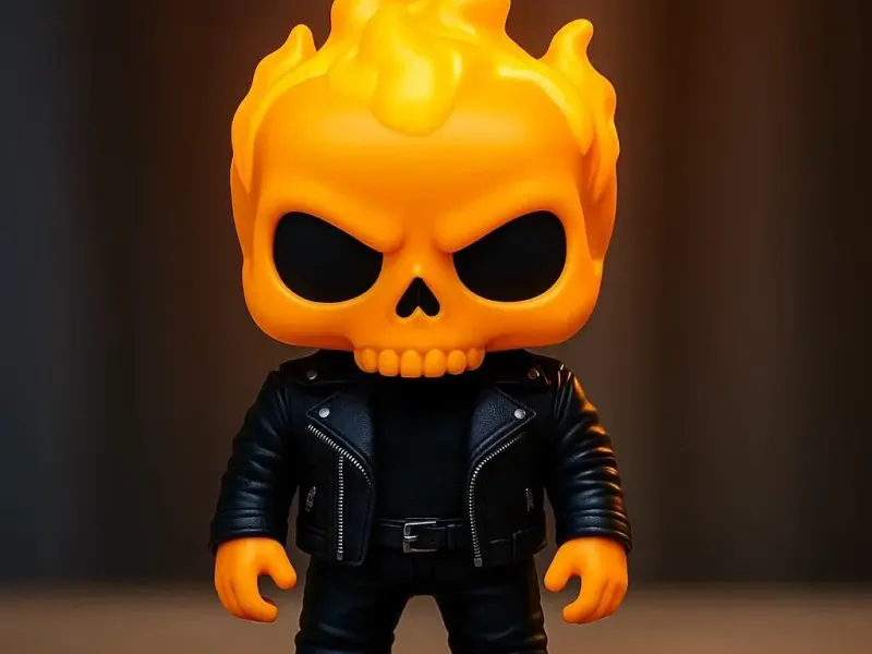 Ghost Rider Chibi Style