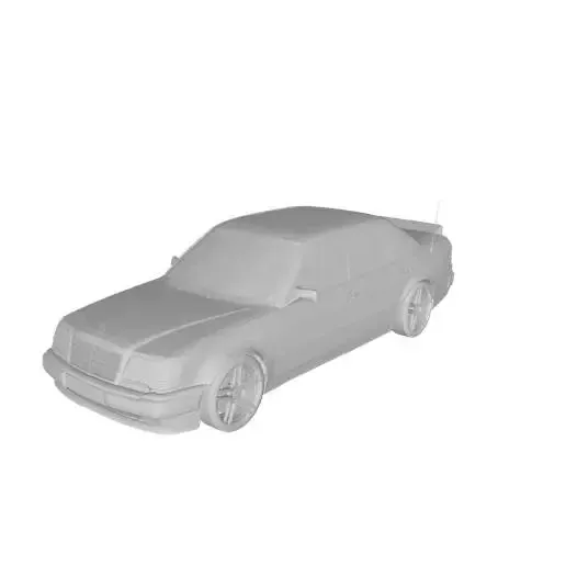 Mercedes 500 E W124 ducktail