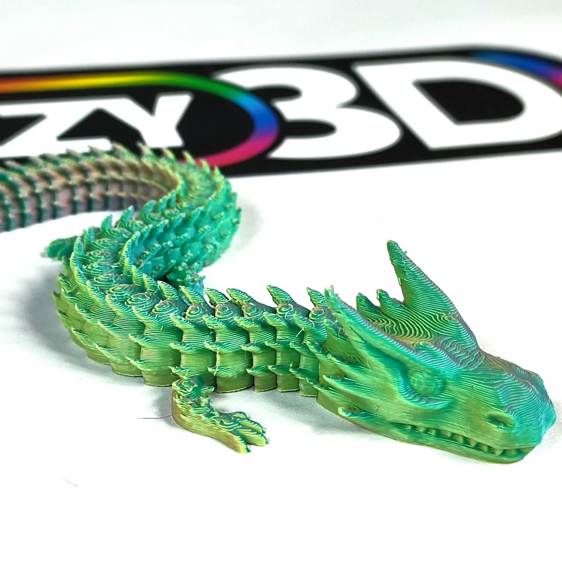 Ultra articulated Dragon - small (normal + keychain version)