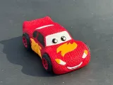 Knitted Lightning McQueen-1
