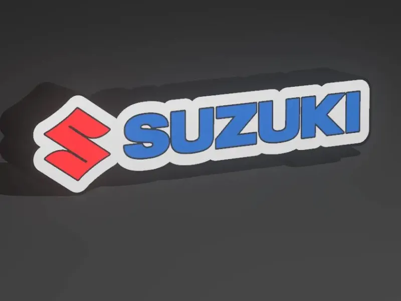 Suzuki Wall Decor Lightbox