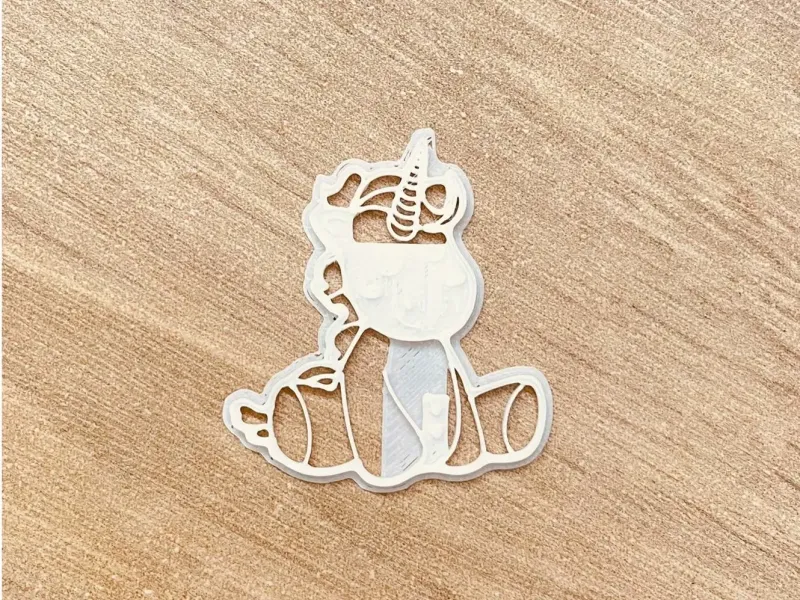 Cortante Unicornio Sentado