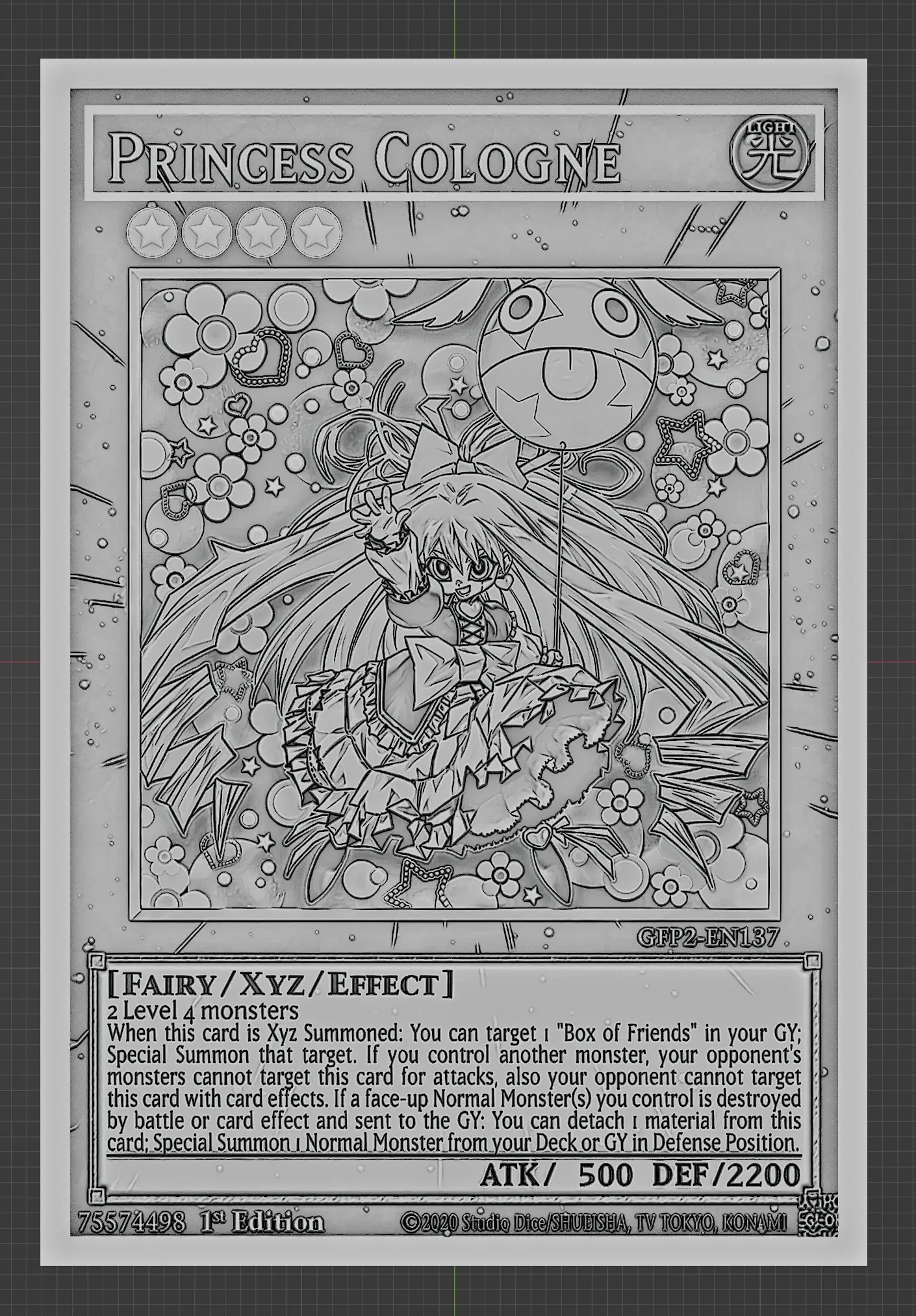 princess cologne - yugioh