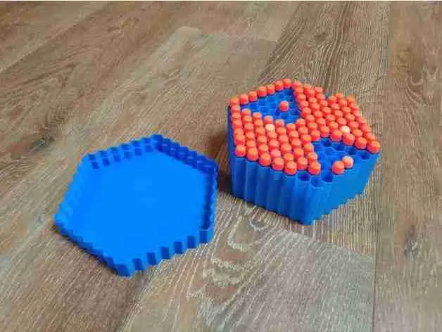 The nerf dart hive box