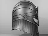 Fantasy Medieval Knight Helmet – Highly Detailed Armor Style-2