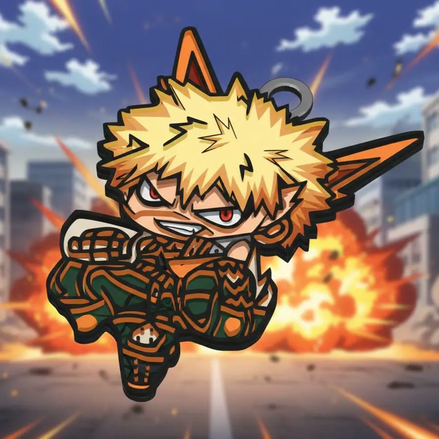 Katsuki Bakugo llavero My hero academy