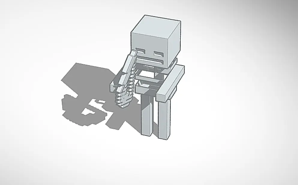 Esqueleto Minecraft