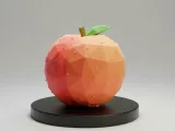 Peach Poly Deco Art-0