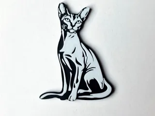 Abyssinian Cat Magnet
