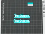 PALWORLD LOGO & KEYCHAIN - STL & 3MF MULTICOLOR-3
