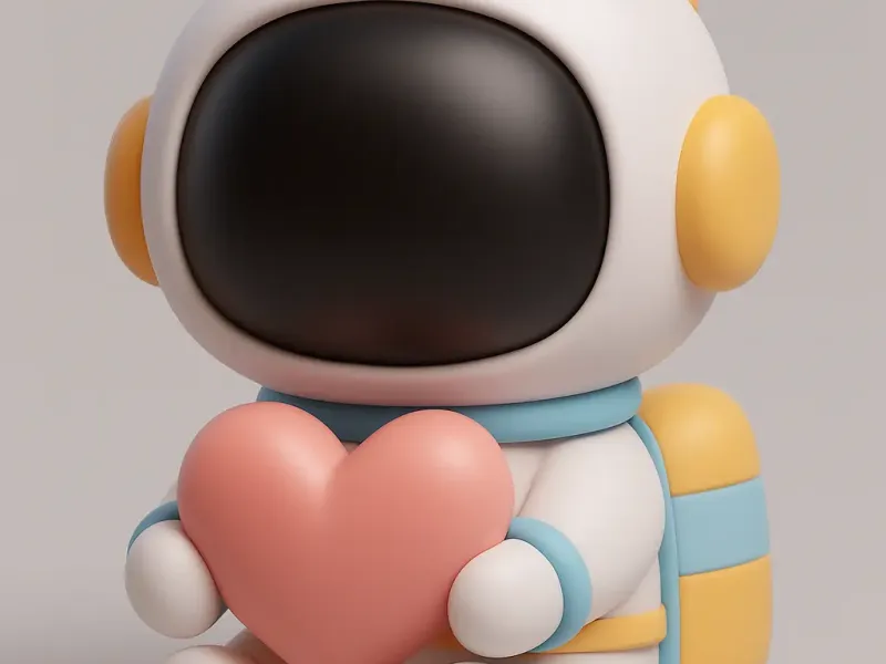 Astronauta con corazon