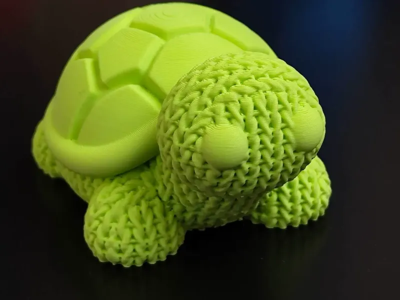 Knitted Turtle