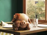IM GROOT AND CUTE PIG PRINTABLE MODEL-1