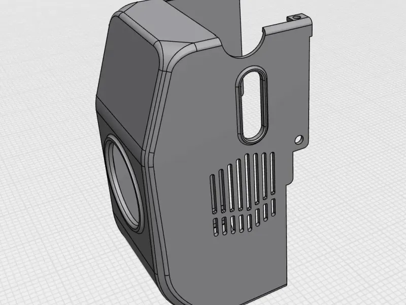 ender5 max DXC extruder front cover