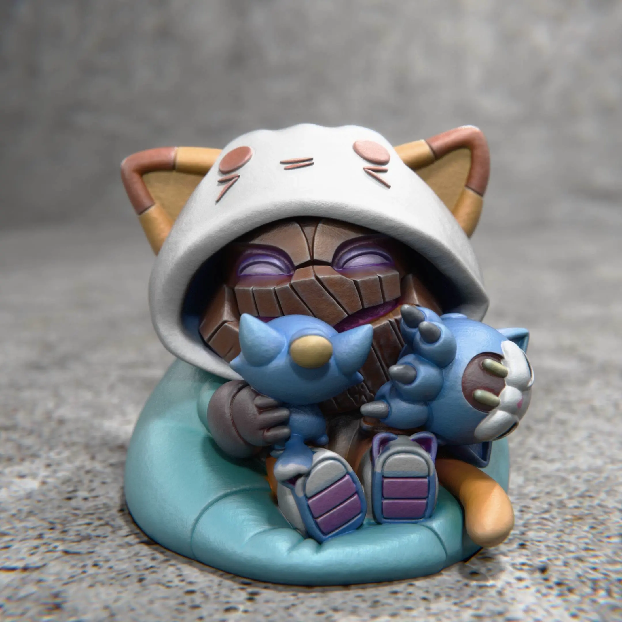 Mewkai Miniature LOL Fan Art