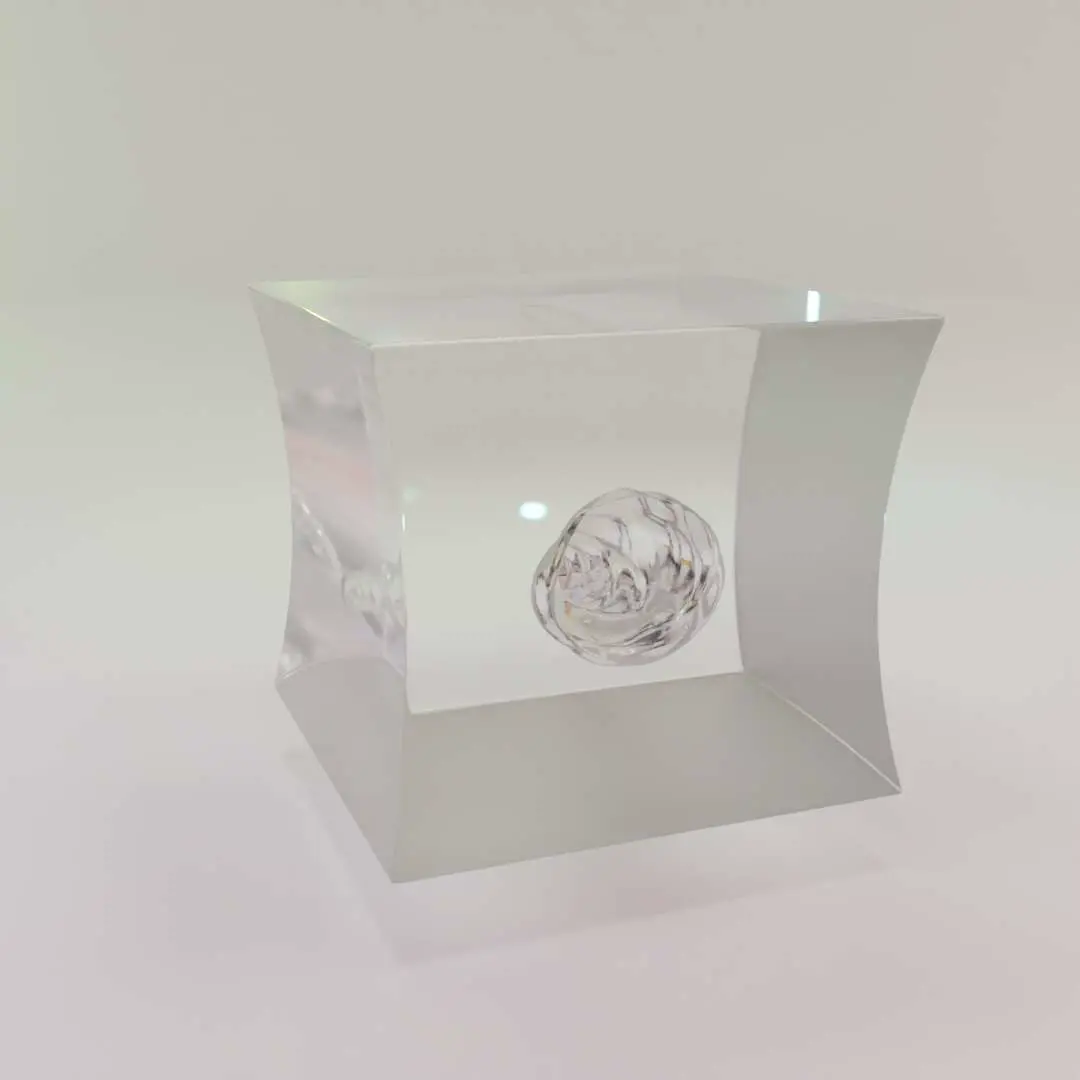 Bullet Flying Through (Clear Resin)
