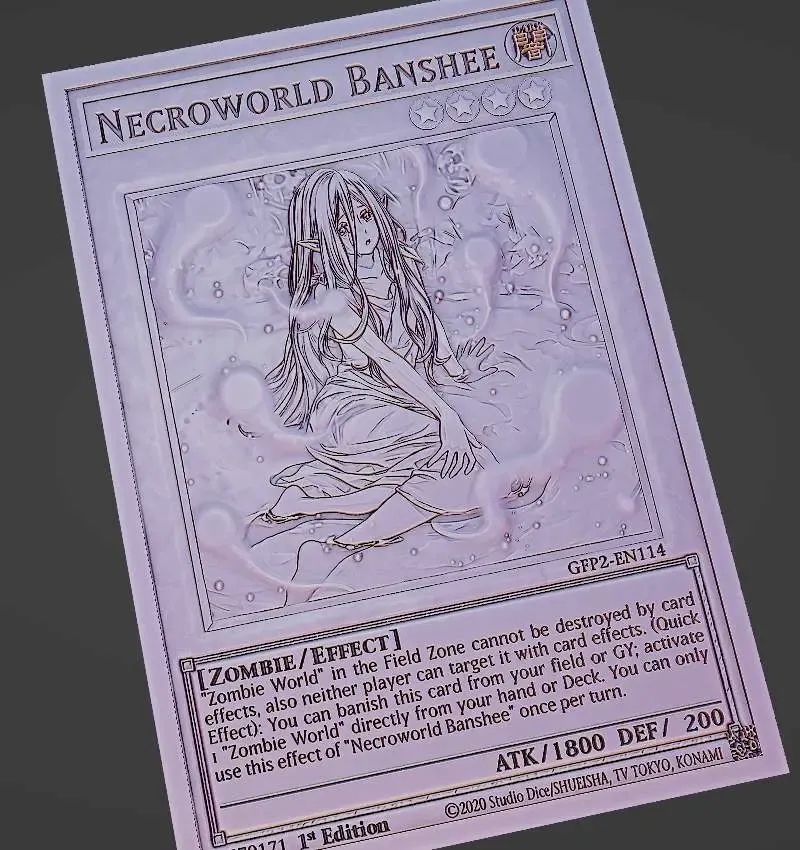 necroworld banshee - yugioh 