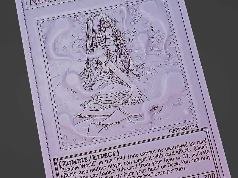 necroworld banshee - yugioh 