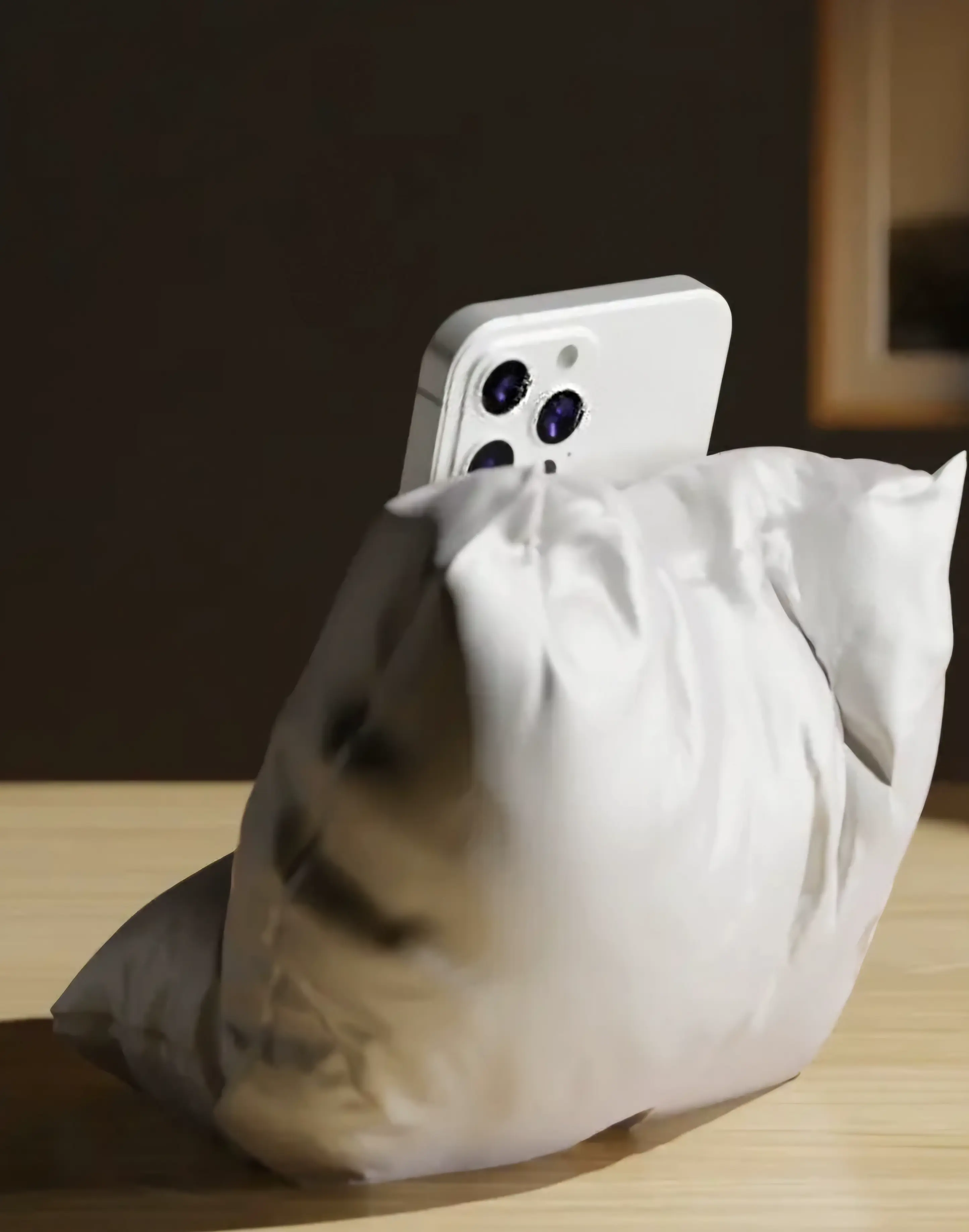Phone Pillow/Phone Pillow Stand with charge hole