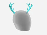 Deer Antler for Motorcycle Helmets - Accessory-1