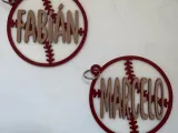 Personalisierter Baseball-Taschenanhänger-0