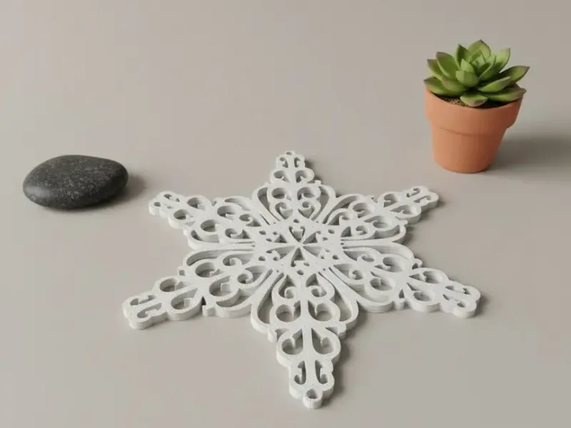Snowflake 1 Ornament