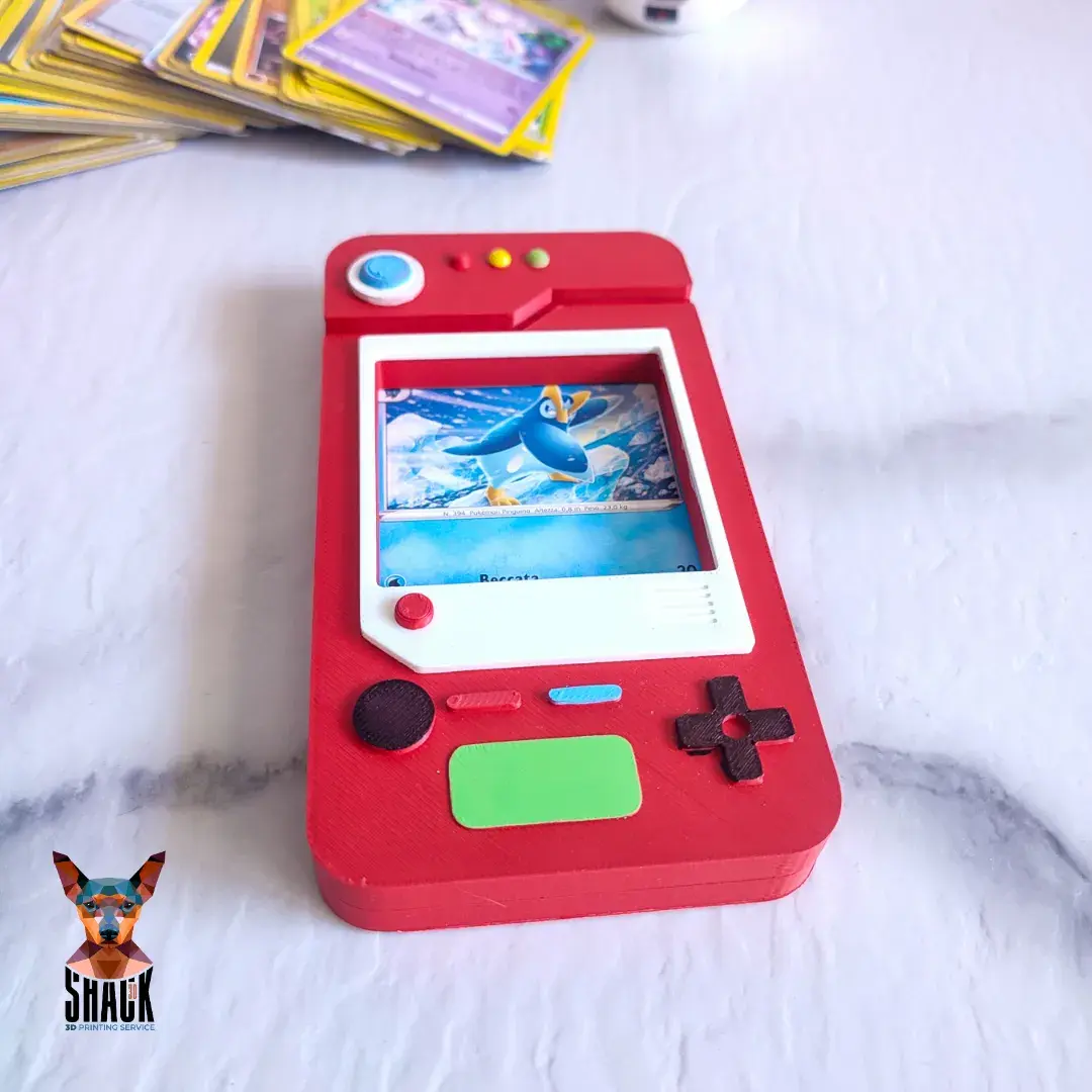 Pokédex Card Holder - Creality Cloud 3D Model | 3Drop