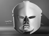 Warrior Mask with Leaf Engravings-4