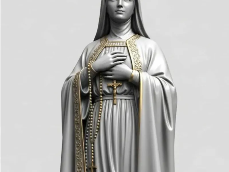 Santa Bernadete Soubirous v2