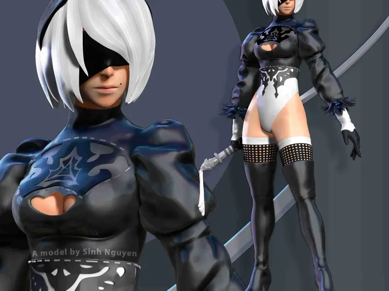 2B - Nier Automata new version