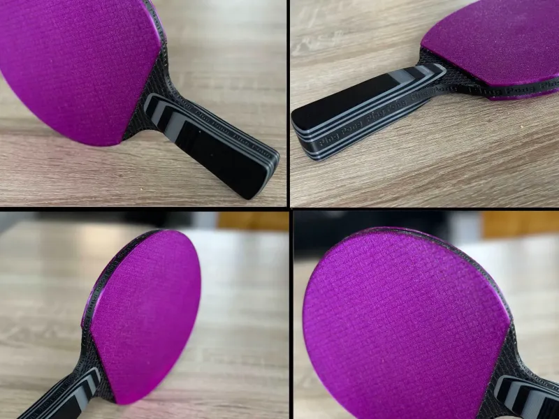 Ping Pong modern paddles (full printable)